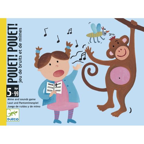 Djeco Pouet! Pouet! Jeu De Bruit Et Mimes