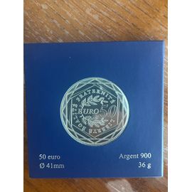 Pièce 50 Euros Argent 2010 Monnaie De Paris 
