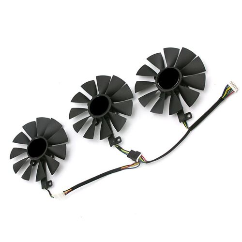 3Pcs 87MM FDC10U12S9-C FDC10H12S9-C foulant Carte Ventilateur De Refroidissement Pour ASUS GTX 980Ti 1060 1070 1080 Ti R9 390X 390 GTX jas480