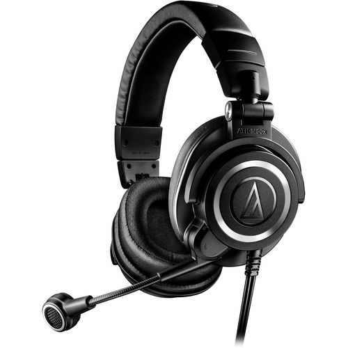 ASFASFq-ATH-M50XSTS StreamSet Casque de Streaming Professionnel XLR/analogique (Noir)