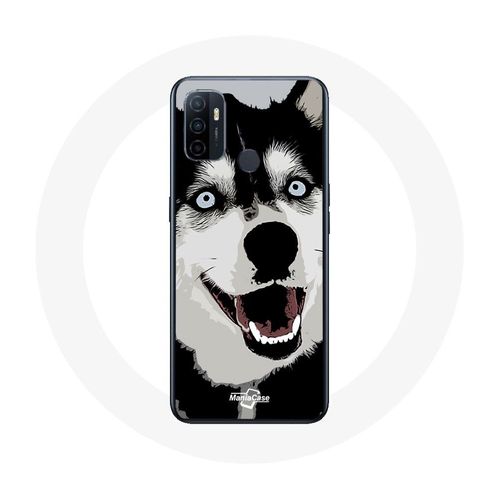 Coque Oppo A53 Husky De Sibérie Yeux Bleus
