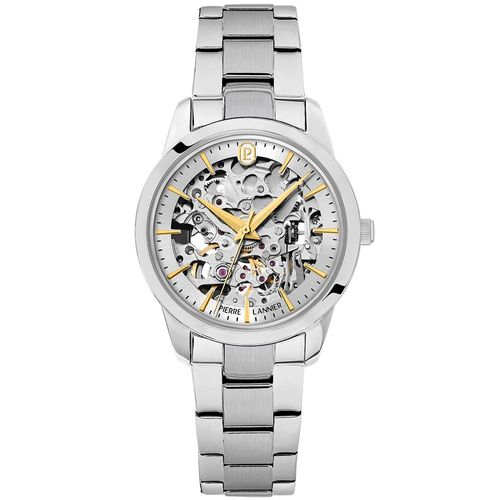 Montre Femme Thea Argenté Cadran Argenté Bracelet Acier Argenté 18 Mm