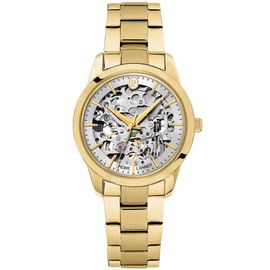 Montre Femme Thea Doré Cadran Argenté Bracelet Acier Doré 18 Mm