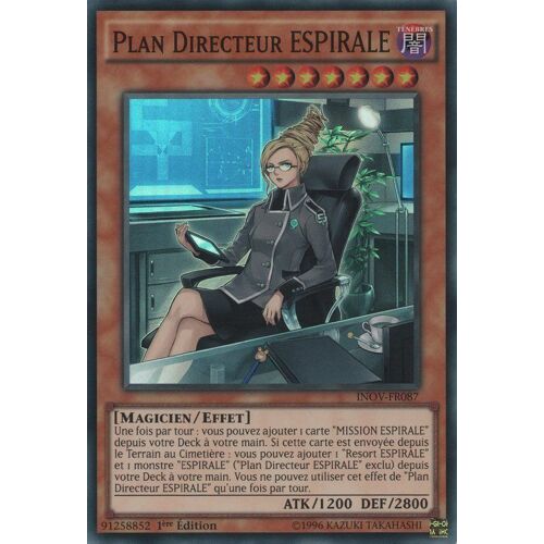 Yu-Gi-Oh! - Inov-Fr087 - Plan Directeur Espirale - Super Rare