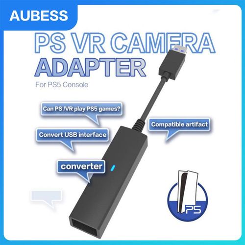 Mini Adaptateur De Caméra Pour Console De Jeu Ps5 Vr, Connecteur Usb 3.0, Câble Ps Vr Vers Ps5, 2023