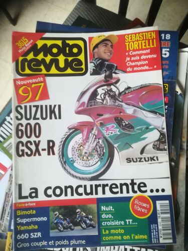 Moto Revue 3242 De 1996 Yamaha Szr660,Bimota Supermono,24h Spa,Tortelli,Aprilia 50 Rx,Honda Xl600r,Lm,Rm