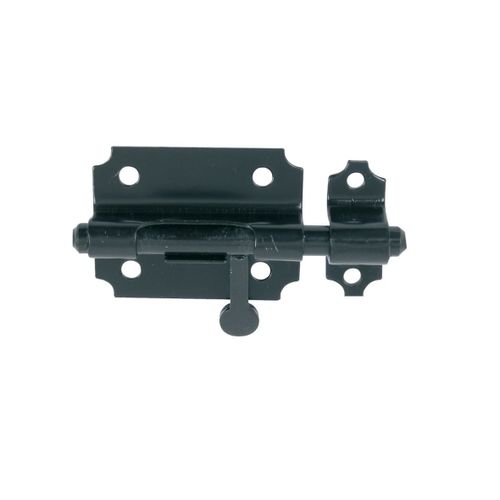 Verrou de box POIRE diamètre 14mm couleur zingué noir - JARDINIER MASSARD - 9521153