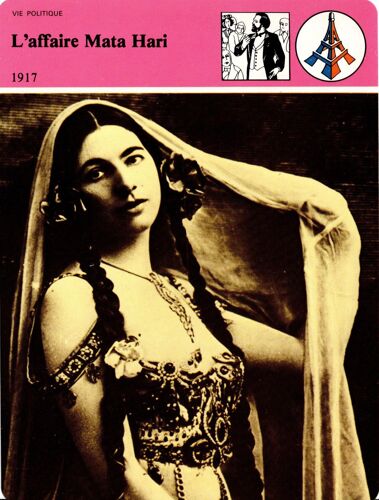 Fiche Edito-Service Histoire L'affaire Mata Hari 1917