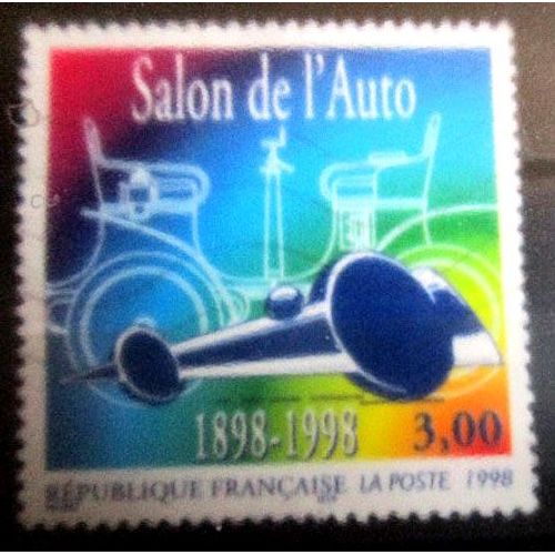 1998. F3186: Centenaire Du Salon De L'auto.