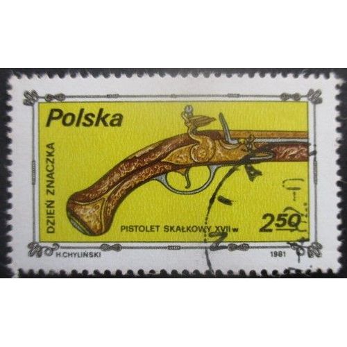 Pologne N°2585 Pistolet Oblitéré