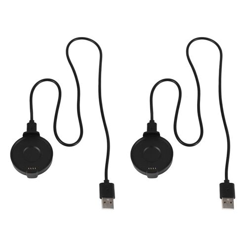 Chargeur de montre intelligente avec câble d'aspiration magnétique, chargeur de montre, données USB, charge S6, 2 pièces, 1m