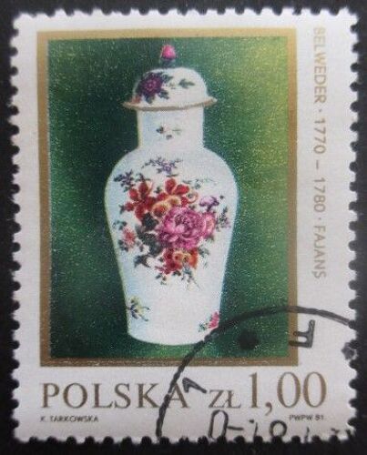 Pologne N°2556 Porcelaine Oblitéré