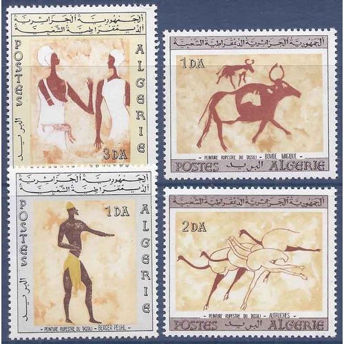 Timbre Collection Algérie N° Yvert Et Tellier 414/417 Neuf Sans Charnière