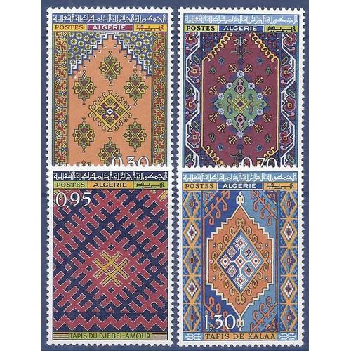 Timbre Collection Algérie N° Yvert Et Tellier 463/466 Neuf Sans Charnière