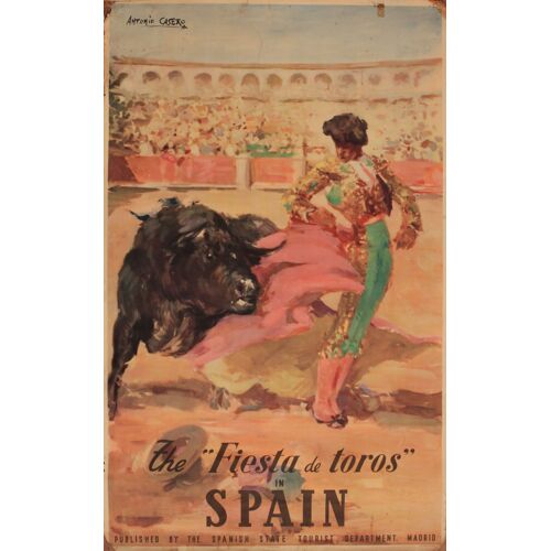 Affiche Corrida Espagne