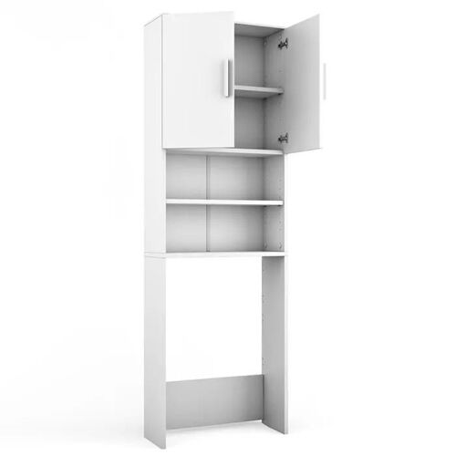 Vicco armoire machine à laver , Blanc, 64 x 190 cm