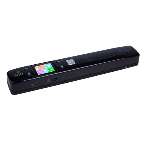Scanner Portable À Plat Wifi Windows Mac Os Scanneur USB LCD LED Pdf Jpg Noir + SD 4Go YONIS