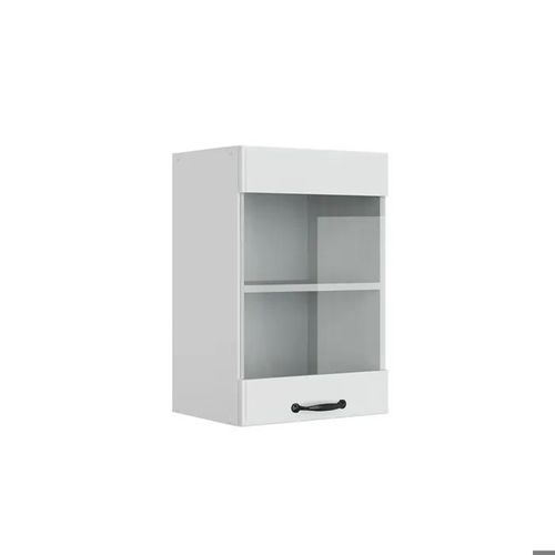 Meuble De Cuisine Haut Vitré R-Line, 40 Cm, Blanc Campagne, Vicco