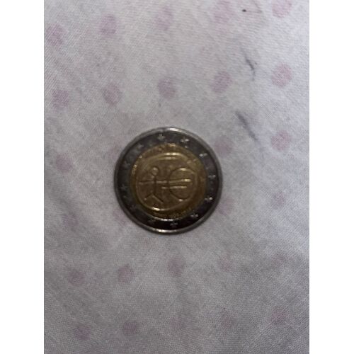 Pièce De 2€ Rare Avec Bonhomme 