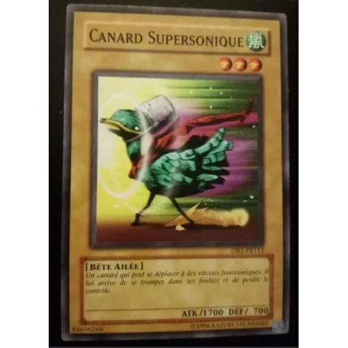 Yu Gi Oh Dr1 Fr112 Canard Supersonique 