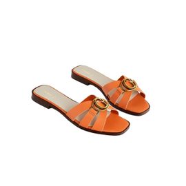 Claquette Guess Symo Orange