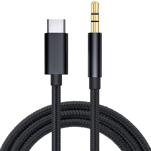 Câble Audio Aux de Type C USB-C à 3.5mm, adaptateur de câble Audio mâle, ligne de fil auxiliaire Portable pour accessoires Huawei