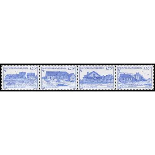 Timbre Collection Saint Pierre Et Miquelon - Yvert Et Tellier N° 537/544 - Neuf Sans Charnière