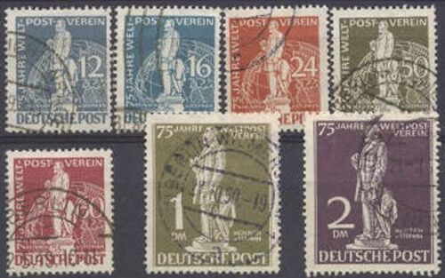 Timbre Collection Berlin N° Yvert Et Tellier 21/27 Oblitérés