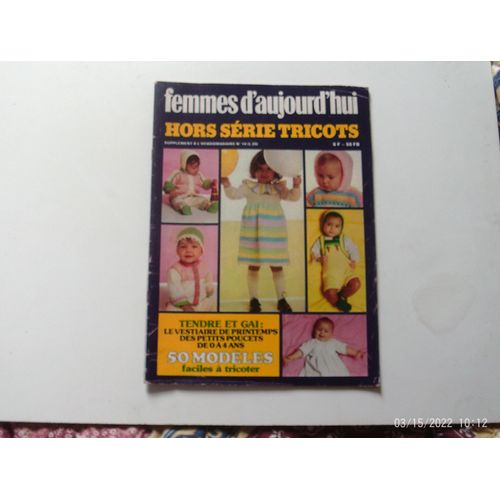 Femmes D' Aujourd'hui Tricots Printemps 0 À 4 Ans