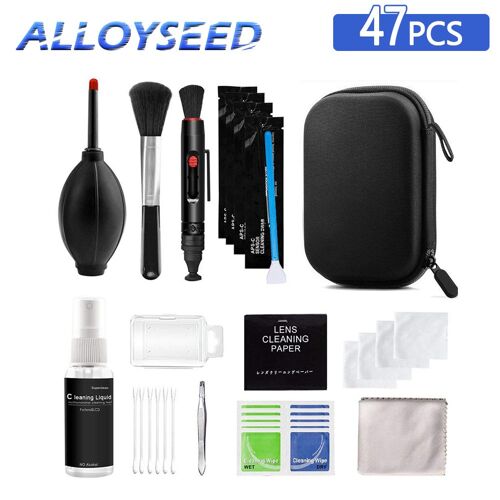 Kit De Nettoyage D'appareil Photo, 47 Pièces, Pour Objectif Dslr, Capteur D'appareil Photo Numérique, Pour Sony, Fujifilm, Nikon, Canon, Nouveau