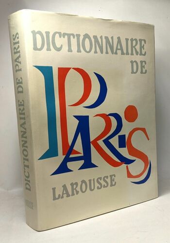 Dictionnaire De Paris