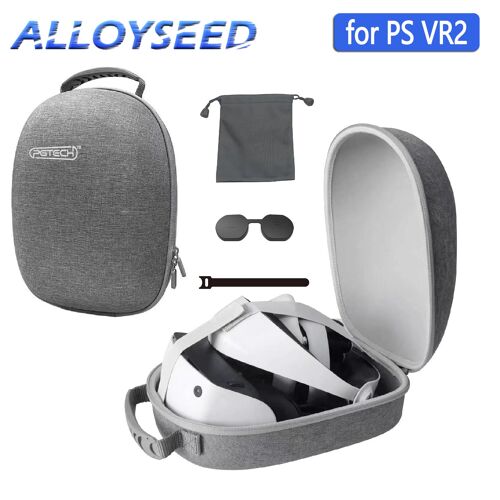 Kit De Sac De Rangement Pour Ps Vr2, Housse De Casque Vr, Protection D'objectif, Bandage, Sac De Contrôleur, Accessoires Vr Tout-En-Un Pour Ps Vr