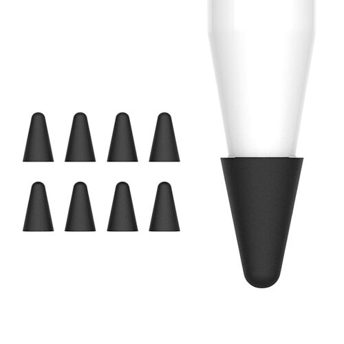 8pcs Silicone Lame De Remplacement pour Apple Crayon 1 2 Écran Tactile Stylet Stylo Plume Housse de Protection pour Apple Crayon