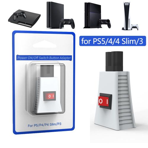 Bouton Marche/Arrêt Universel Pour Console, Pour Ps5/Ps4/Ps4 Slim/Ps3/Xbox Série X, Accessoires De Contrôleur D'alimentation Sûrs