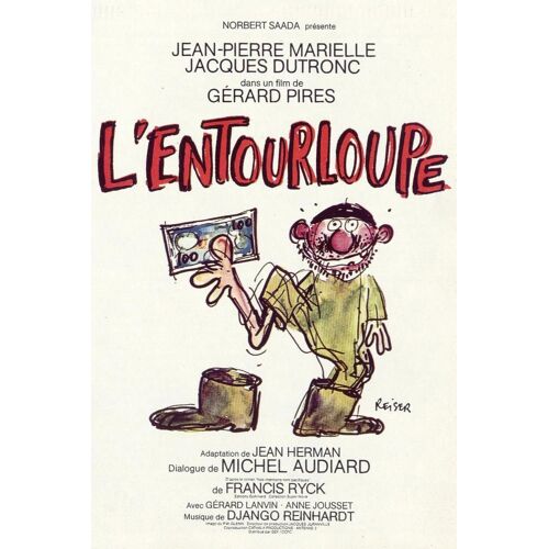 L'entourloupe - 1980 - Reiser - Affiche Cinéma Originale - Envoi Plié - 116x158cm116x158cm