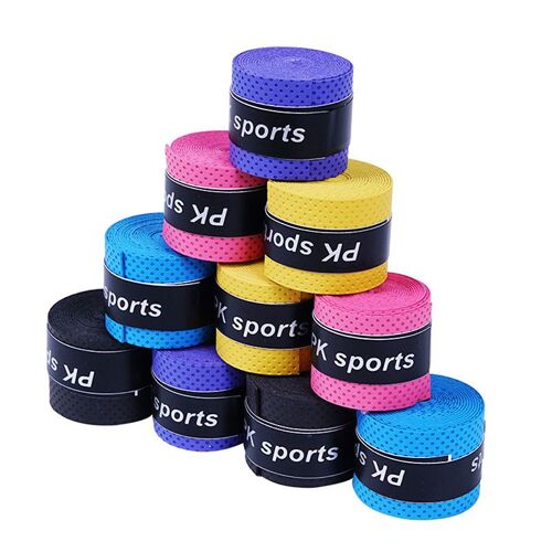 10 Bandes Antidérapantes Pour Poignées De Raquette De Badminton, De Tennis, De Vélo, De Sport, De Survêtement, De Pêche