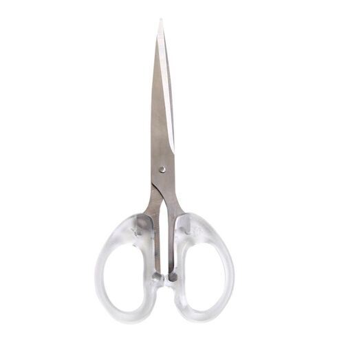 Petits Ciseaux Portables En Plastique, Simples, En Acier Inoxydable, Pointus, Faits À La Main, Pour Étudiants, Durables, 1 Pièce