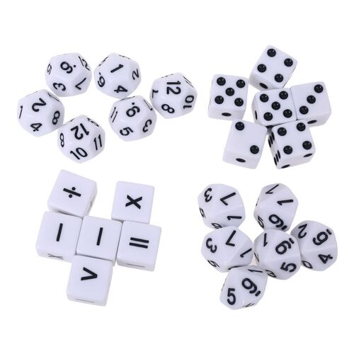 Symbole De Division D'Addition, Soustraction, Multiplication, Reconnaissance De Points, Accessoires D'Enseignement Des Maths Pour Bébés, Arithmétiques