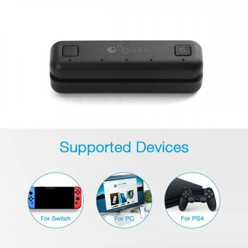 Amplificateur 5.0 plus mince, prend en charge plusieurs types de récepteur de jeu, super faible latence pour Switch Lite, PC, USB