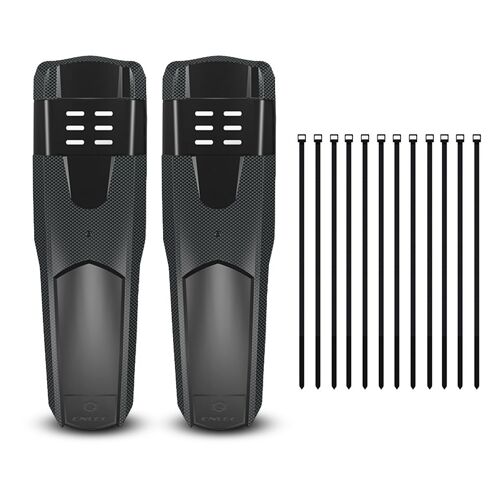 Garde-Boue Universel De Vélo, 2 Pièces, Garde-Boue Avant/Arrière, En Matériau Pp, Accessoires De Cyclisme