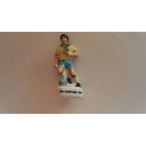 Fève Brillante Football - Foot = Série Brésil 1998 = Le Joueur N° 4 Stoppeur