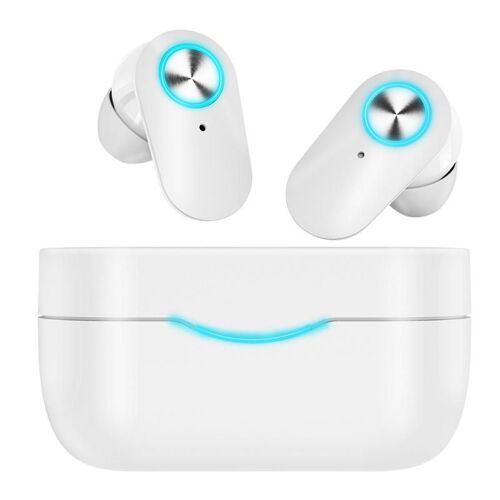 Écouteurs stéréo sans fil avec micro, écouteurs étanches, son Hifi, véritable casque sans fil, USB, jeux vidéo
