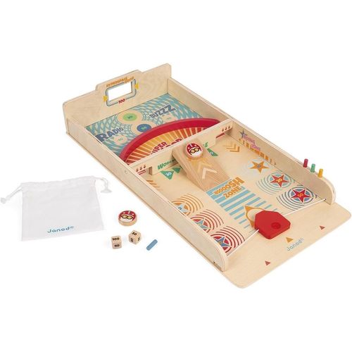 Hamiltion-Jeu De Palets En Bois Rétro-Jeux De Société Enfant-Jeu D'adresse-Apprentissage Stratégie Et Concentration-Certifié Fsc-Dès 6 Ans, J02081