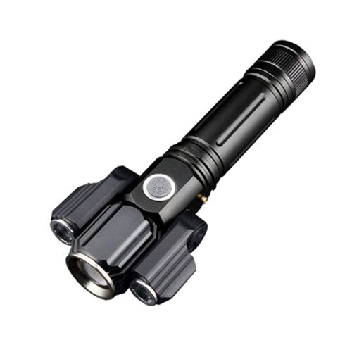 Ensemble De Feux Avant Et Arrière De Vélo, Rechargeable Par Usb, Lampe Torche Alimentée Par Batterie, Flash, Pour Le Cyclisme De Nuit