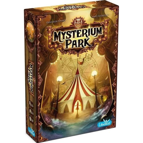 Mysterium Park - Jeu D' Enquête Coopératif Pour Enfants Dès 10 Ans - Jeu De Société De Plateau - Ambiance Surnaturelle - 2 À 6 Joueurs - 45 Minutes - Version Française - Libellud