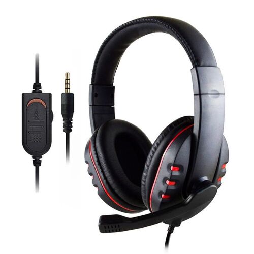 Casque de jeu filaire avec microphone, écouteurs E-Sports, caisson de basses, haute fidélité, 3.5mm, téléphone de sauna pour un, haute qualité