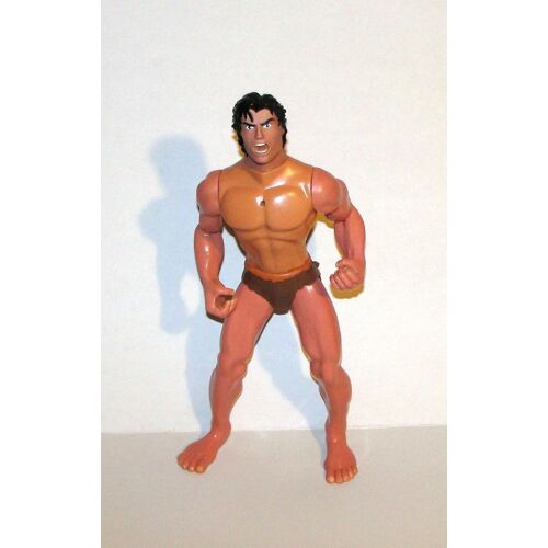 Tarzan Trendmasters Grande Figurine Tarzan Sonore Articulé Detection Mouvement Burroughs 39 Cm
