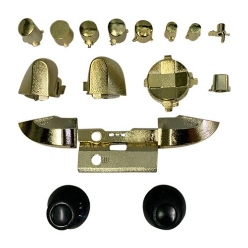 Kit De Boutons Complets En Abs Galvanisé, Boîtier De Remplacement Pour Manette Xbox Série X