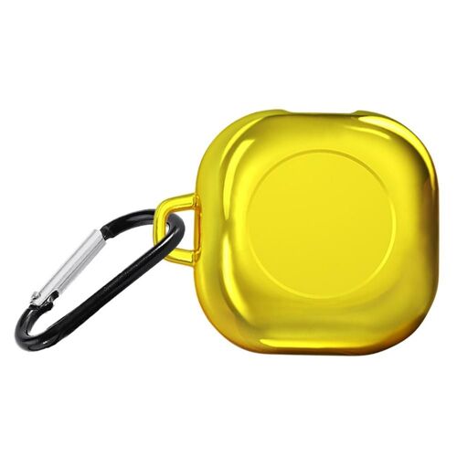 Étui pour écouteurs Samsung Galaxy Buds Pro, boîtier PC galvanisé, housse de protection rigide pour écouteurs Bluetooth avec mousqueton
