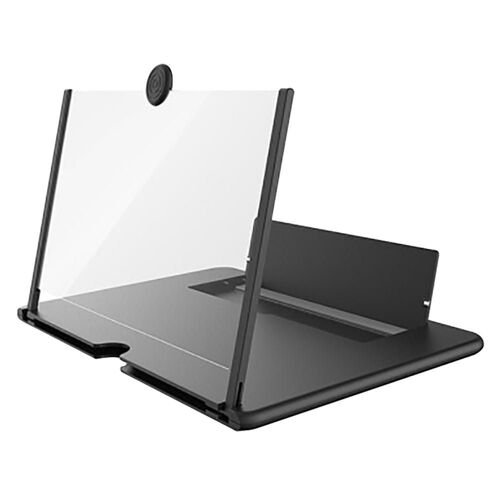 Loupe D'Écran De Téléphone Portable De 14 Pouces, Support De Loupe Portable, Loupe D'Écran De Smartphone 3 À 4 Fois Haute Définition